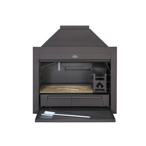 1000 Super Deluxe Built-in Home Fires braai by Fireboks South Africa
