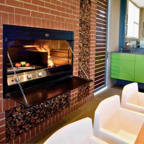 1200 Combo Braai Home Fires combo braai by Fireboks South Africa