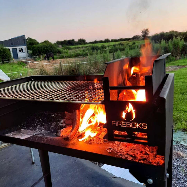 800 Mobile Trolley Braai mobile trolley braai by Fireboks South Africa