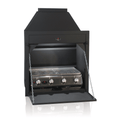 Built In Super Deluxe 800 Gas Braai Home Fires gas braai by Fireboks South Africa