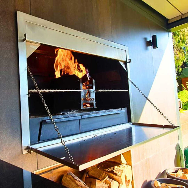 Built in 1000 Fireboks Super Deluxe Mix Steel
