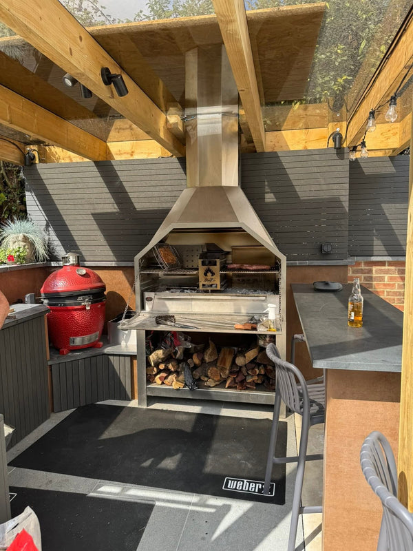 Fireboks Free Standing 304 Stainless Steel Braai