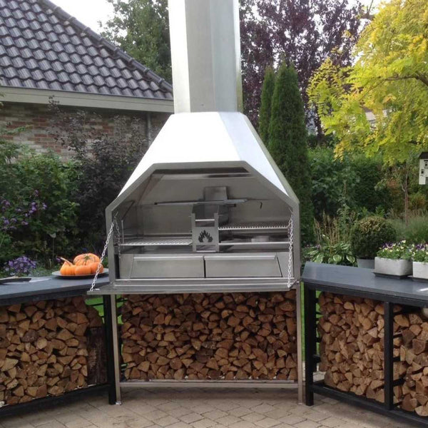 Fireboks Free Standing 304 Stainless Steel Braai